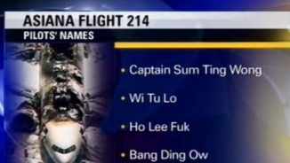 Asiana Airlines Will Not Sue KTVU Over Fake Pilot Names