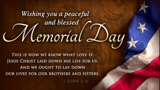 Memorial Day Bible Verses, Christian Quotes and Prayers