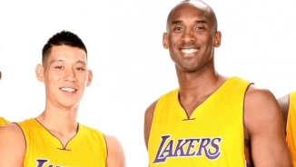 Lakers: Kobe Bryant Mentors Teammate Jeremy Lin on Defense