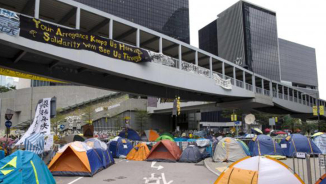 Hong Kong Student Protest Leaders Plan to Visit Beijing to Bring Issue to China's Premier Li Keqiang