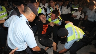 Hong Kong Police Arrest Christian Student Protest leader Joshua Wong