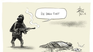 Charlie Hebdo, Cartoonists and Others React to Paris Shooting With Defiance, Resilience