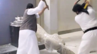 Islamic Militants ISIS Destroy Priceless Ancient Artifacts in Iraq