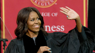 Michelle Obama Urges Tuskegee University Graduates: 'Have Faith In God's Plan For You,' Discusses Racial Issues