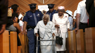 Jeralean Talley, World's Oldest Woman Alive, Celebrates Her 116th Birthday in Michigan Church