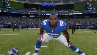 NFL News: New York Giants' Jon Beason and Daniel Fells Miss Practice Due To Knee and Foot Injury