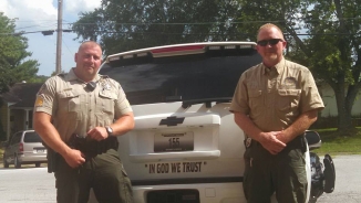 Christian Sheriff Hits Back After Atheist Group Attempts to Remove 'In God We Trust' Decals from Police Cars