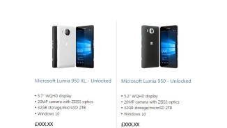 Microsoft Lumia 950, 950 XL Release Date: Microsoft Accidentally Listed Them on Official Website; Largest Flagship Store to Open in New York on Oct. 26