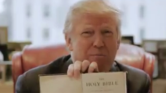 Donald Trump Thanks Evangelical Christians, Shows Off Holy Bible in New Facebook Video