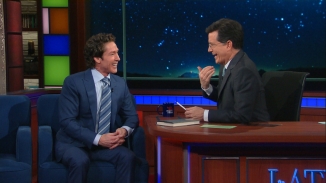 Pastor Joel Osteen Discusses Whether He Promotes the 'Prosperity Gospel' During Stephen Colbert Interview