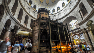 Three Warring Christian Communities Unite To Save Jerusalem’s ‘Tomb of Jesus' at Church of the Holy Sepulcher