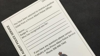 Canada's Police Issues Positive Tickets to Encourage Good Behaviors, Building Relationship with Community