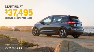 General Motors' Chevrolet Bolt to Hit 200-Mile Mark On A Single Charge