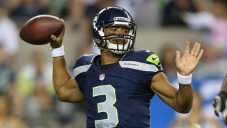 Seahawks Quarterback Russell Wilson Spends Day Off Visiting Sick Children