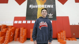 13-Year-Old Drew Frank From Texas Spends $25,000 On Shoes For Other Children