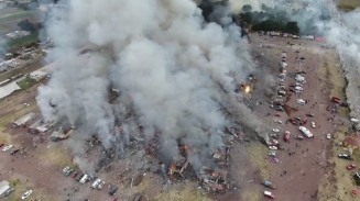 Explosion in Fireworks Market in Tultepec, Mexico Leaves 31 Dead, Dozens Injured