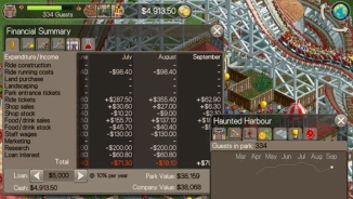 RollerCoaster Tycoon Classic Arrives On iOS With First Two PC Game Features In Tow