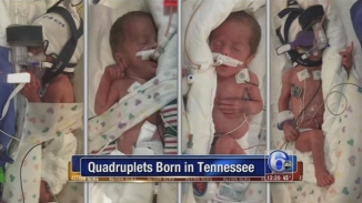 Soldier's Wife Battling Cancer Gives Birth to Quadruplets, Says Family 'Trusting God' for Future 