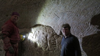 Cross, Menorah 2,100-Year-Old Etched Symbols Found in Judean Foothills by Hikers 