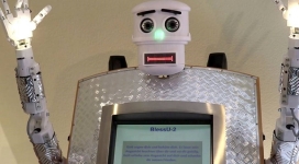 Robot Priest, Uttering Blessings in Five Languages, Meant to Provoke Debate If Humans Are Needed to Give Blessing