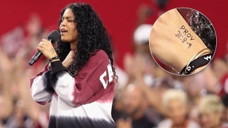 Jordin Sparks Sends Silent Biblical Message While Singing 'National Anthem' 