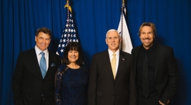 Vice President Mike Pence, Wife Karen Screen 'God's Not Dead: A Light in Darkness' at Museum of the Bible 