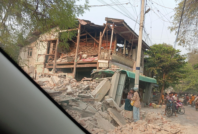 緬甸 7.7 級強烈地震 宣明會迅速為受災家庭及兒童提供緊急援助