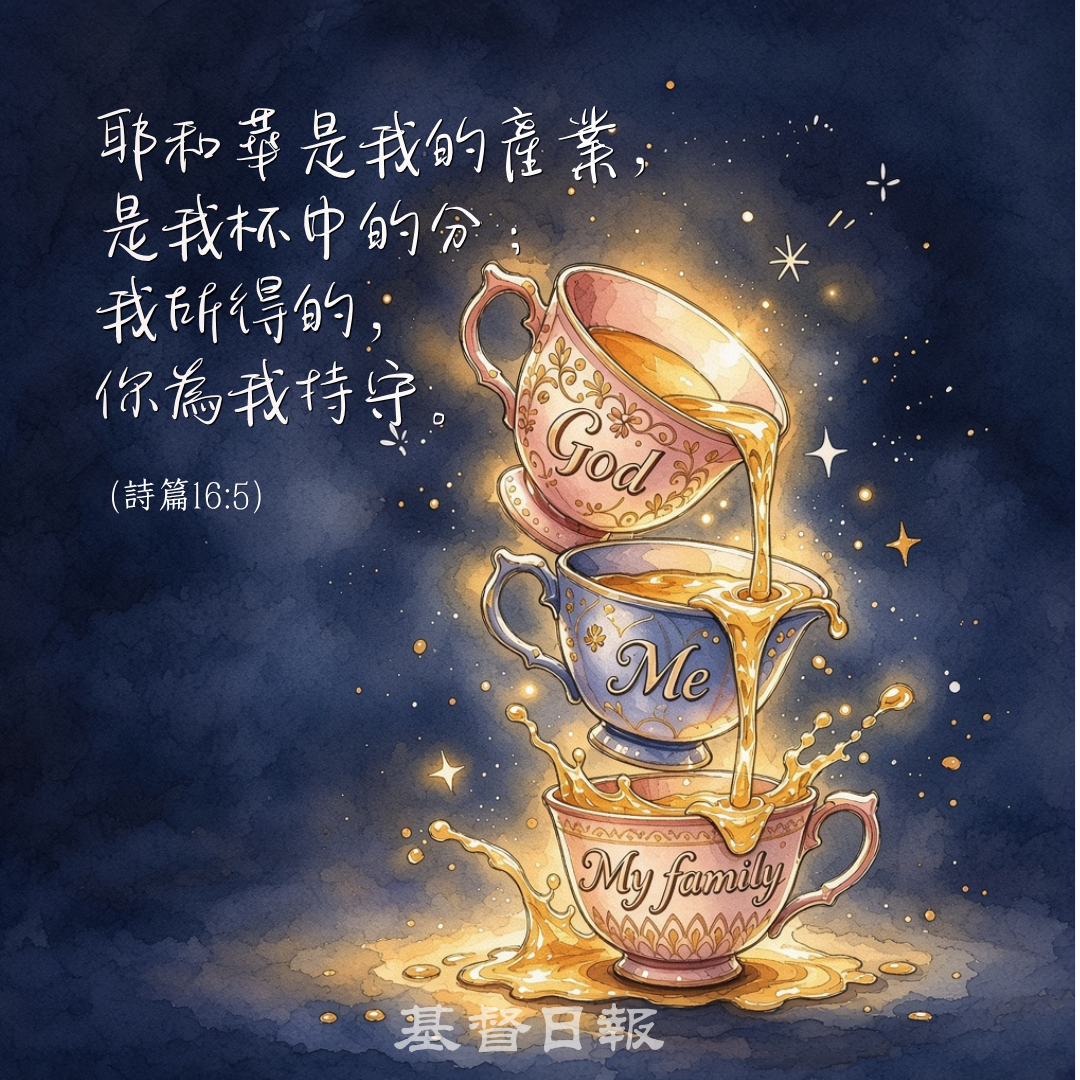 【守護家庭365】至高者是我杯中的分